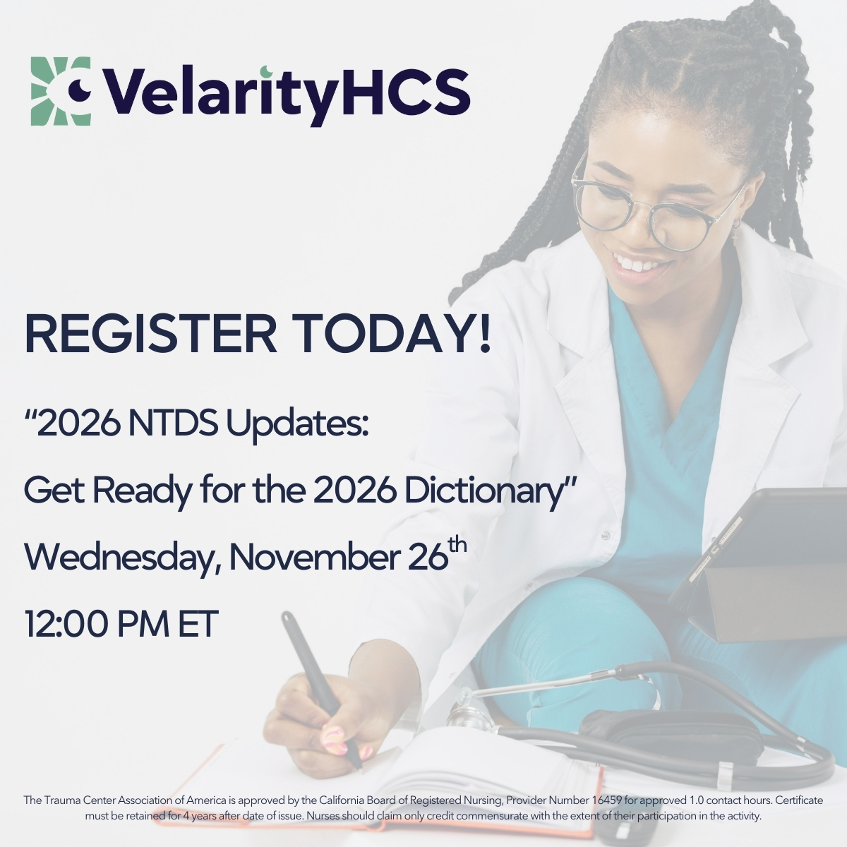 2026 NTDS Updates Get Ready for the 2026 Dictionary